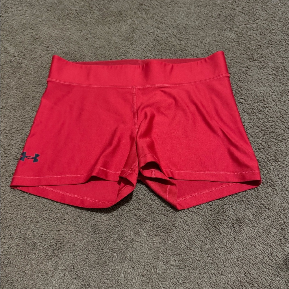 Under Armour Women's Red Shorts